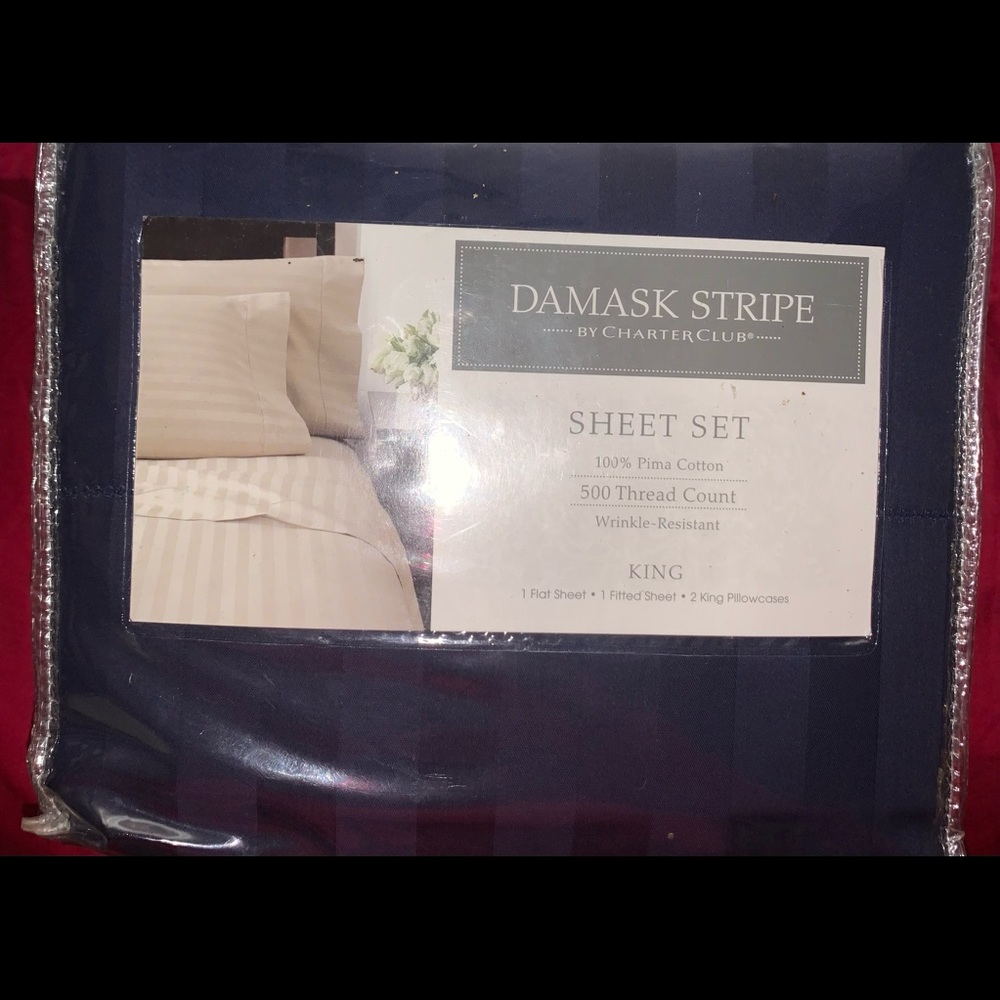 DAMASK STRIPE /sheet SET